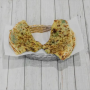 Cheese &amp; Spinach Naan